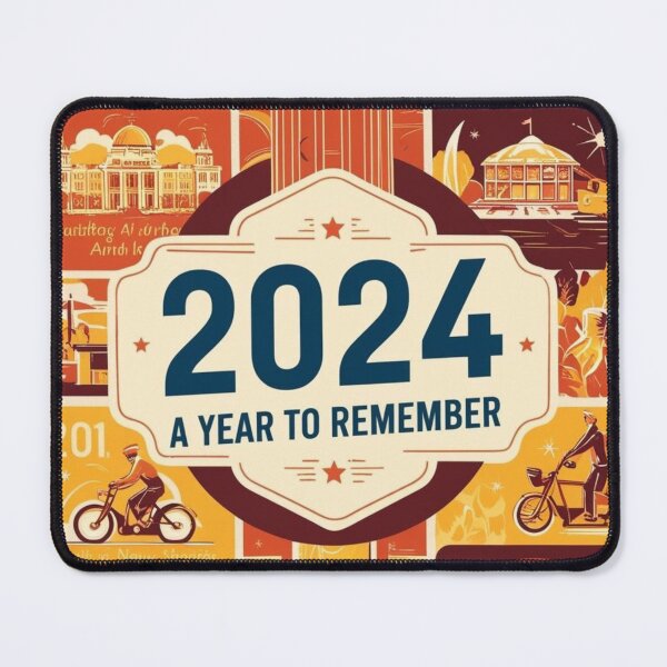 Item preview, A year to remember 2024 designed and sold by ShopTwentyFour.
