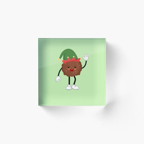 Item preview, Happy Christmas Elf Meatball  designed and sold by LipsLab.