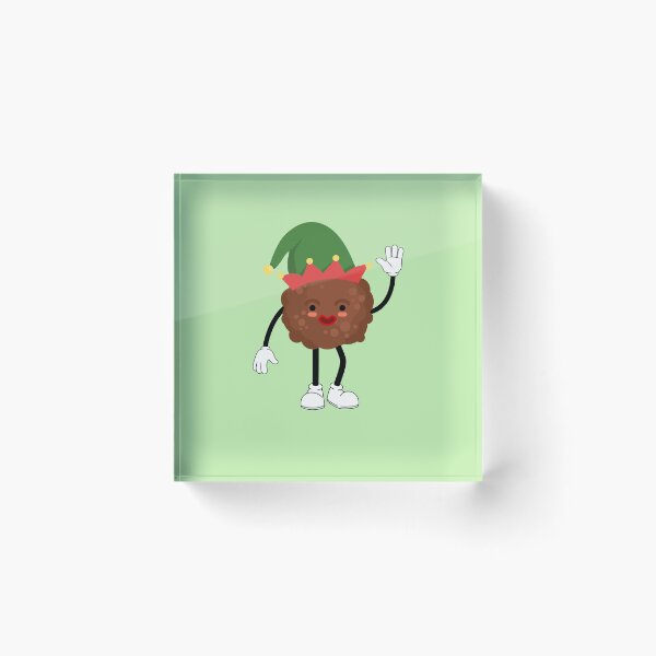 Item preview, Happy Christmas Elf Meatball  designed and sold by LipsLab.