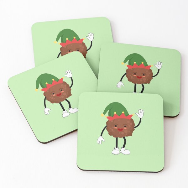 Item preview, Happy Christmas Elf Meatball  designed and sold by LipsLab.