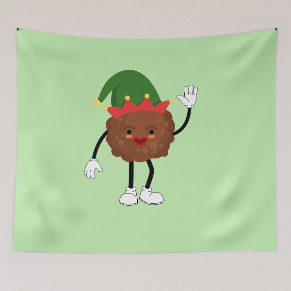 Item preview, Happy Christmas Elf Meatball  designed and sold by LipsLab.