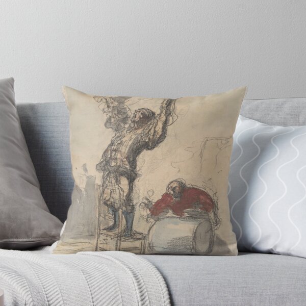 Item preview, Street Show (Paillasse) (recto); a clown playing a drum (verso) designed and sold by guagamela617.