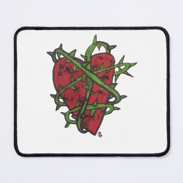Item preview, emotional heart wrap in thorns   designed and sold by G-money101.