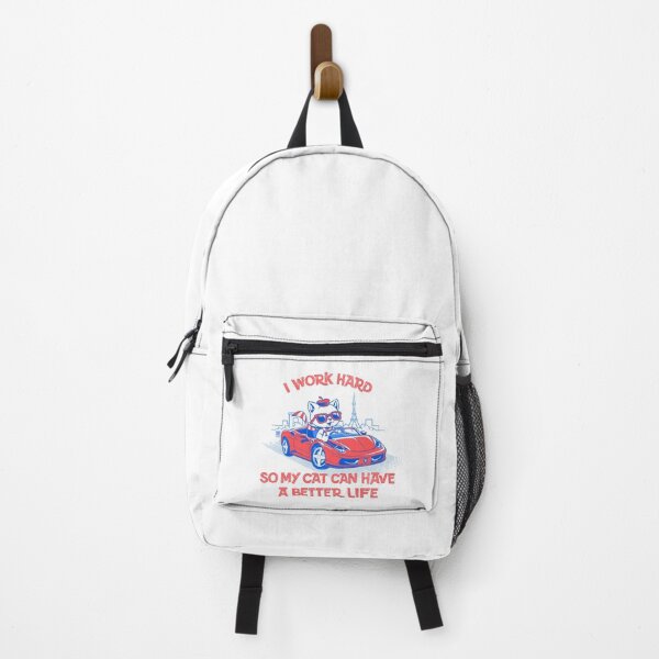 Item preview, I Work Hard, So My Cat Can Have a Better Life designed and sold by World Domination For Cats ®.