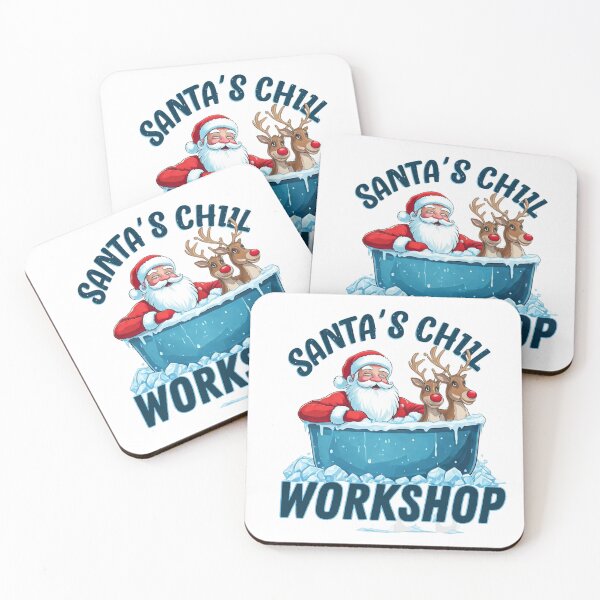 Item preview, Santa's Chill Workshop designed and sold by FitEnvy.