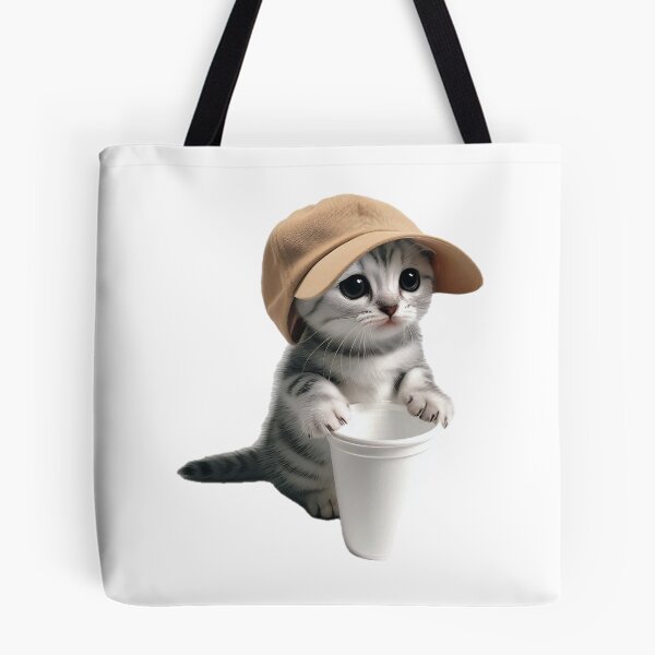 Aperçu de l'œuvre Tasse et chat créée et vendue par shymuscat.