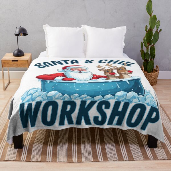 Item preview, Santa's Chill Workshop designed and sold by FitEnvy.
