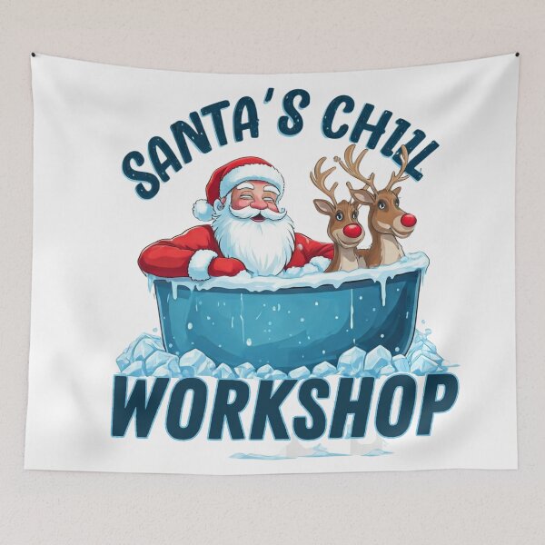 Item preview, Santa's Chill Workshop designed and sold by FitEnvy.