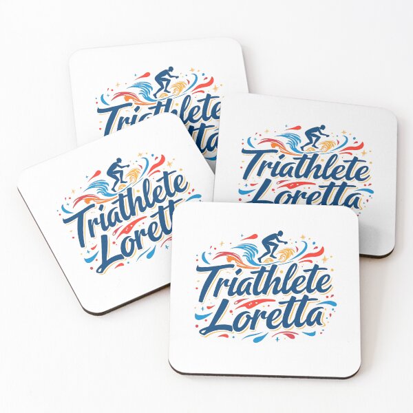 Item preview, Dynamic Triathlete Loretta - Swim, Bike, Run designed and sold by Triathlongram.