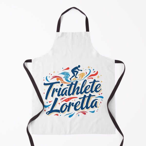 Item preview, Dynamic Triathlete Loretta - Swim, Bike, Run designed and sold by Triathlongram.