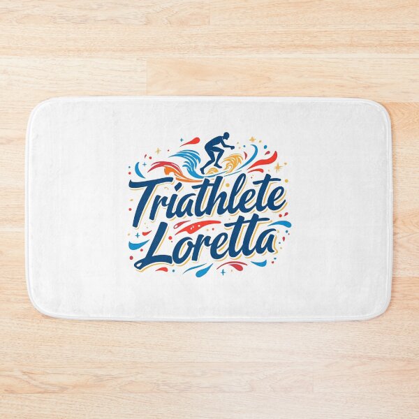 Item preview, Dynamic Triathlete Loretta - Swim, Bike, Run designed and sold by Triathlongram.