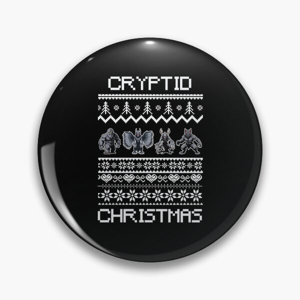 Item preview, Cryptid Christmas -  Merry Cryptids Ugly Christmas, Mothman, Sasquatch, Dogman, Wendigo designed and sold by Getup-clothing.