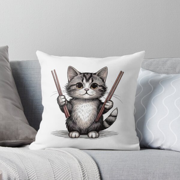 Item preview, Kitty - Chopsticks designed and sold by Jenyffercom.