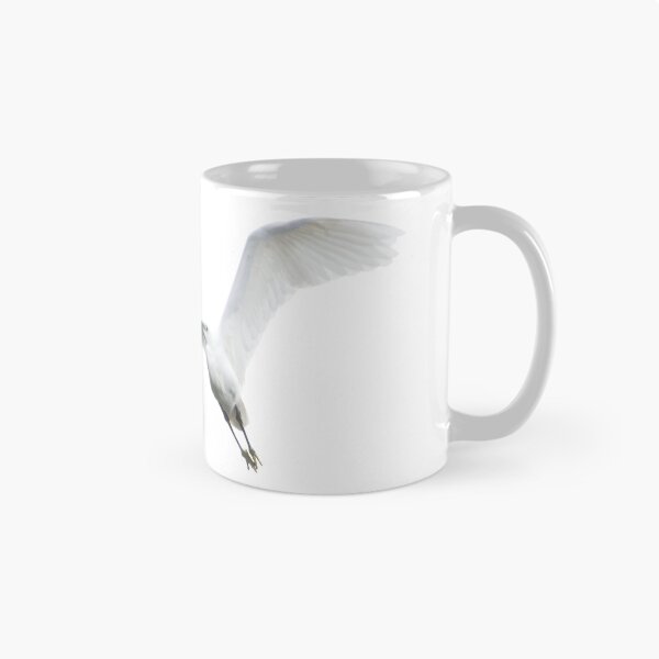 Item preview, Little Egret Flying designed and sold by ZamarLi-Art.