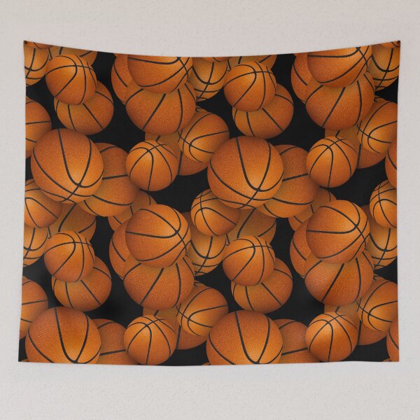 Item preview, Basketballs pattern designed and sold by katzdzynes.