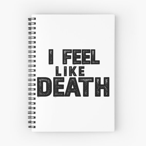 Item preview, i feel like death designed and sold by FitEnvy.