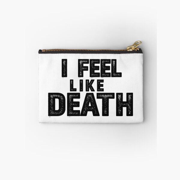 Item preview, i feel like death designed and sold by FitEnvy.