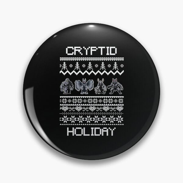 Item preview, Cryptid Christmas -  Merry Cryptids Ugly Christmas, Mothman, Sasquatch, Dogman, Wendigo designed and sold by Getup-clothing.