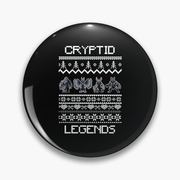 Item preview, Cryptid Christmas -  Merry Cryptids Ugly Christmas, Mothman, Sasquatch, Dogman, Wendigo designed and sold by Getup-clothing.