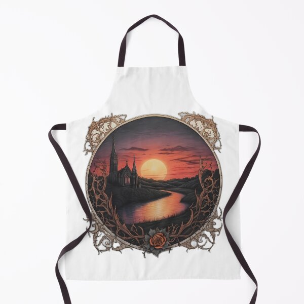 Item preview, Gothic Style Sunset Landscape designed and sold by Nosy is Everything.