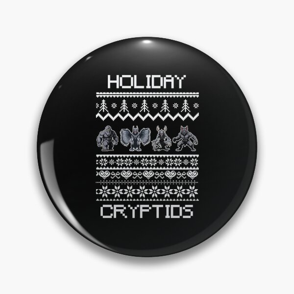 Item preview, Cryptid Christmas -  Merry Cryptids Ugly Christmas, Mothman, Sasquatch, Dogman, Wendigo designed and sold by Getup-clothing.
