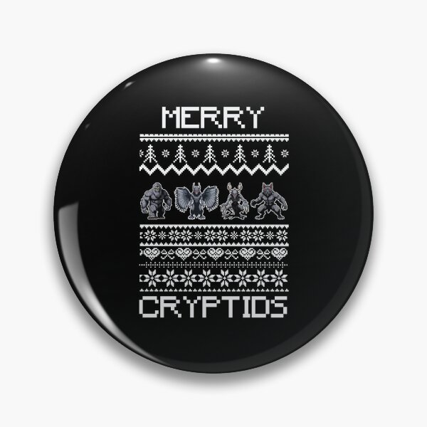 Item preview, Cryptid Christmas -  Merry Cryptids Ugly Christmas, Mothman, Sasquatch, Dogman, Wendigo designed and sold by Getup-clothing.
