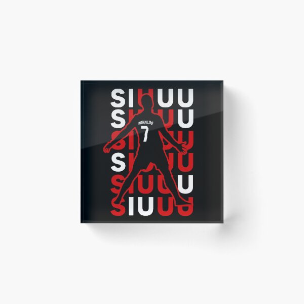 Item preview, Siuuu Cristiano Ronaldo CR7 Meme Art - Perfect for Soccer Fans designed and sold by Quote Frame.