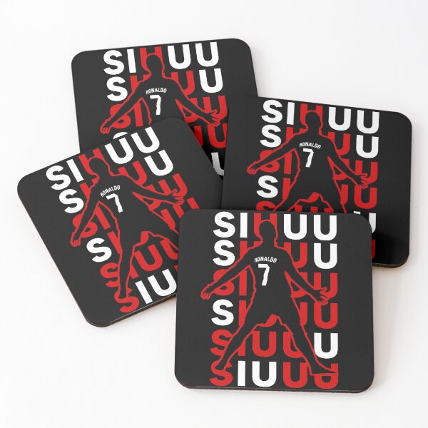 Item preview, Siuuu Cristiano Ronaldo CR7 Meme Art - Perfect for Soccer Fans designed and sold by Quote Frame.