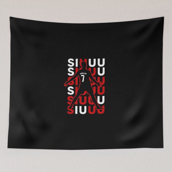 Item preview, Siuuu Cristiano Ronaldo CR7 Meme Art - Perfect for Soccer Fans designed and sold by Quote Frame.