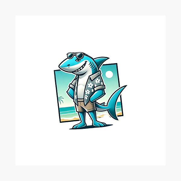 Item preview, Jeff the land shark designed and sold by NewStyle-IM.