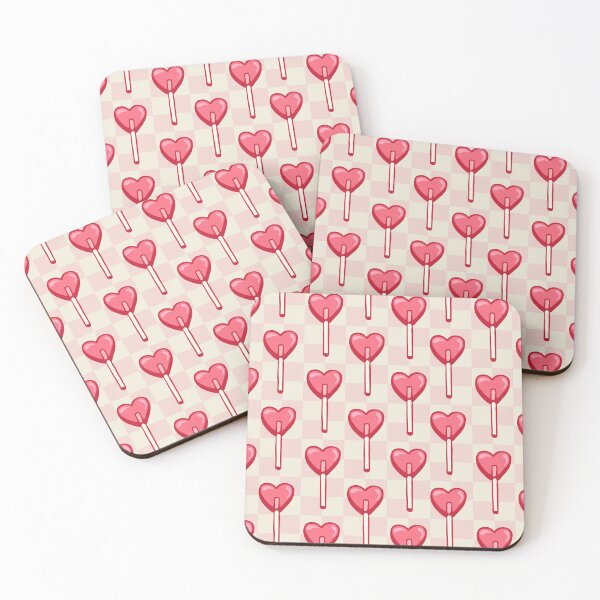 Item preview, Cute and Lovely Valentine's Day Heart Lollipop Pattern designed and sold by tartagain.