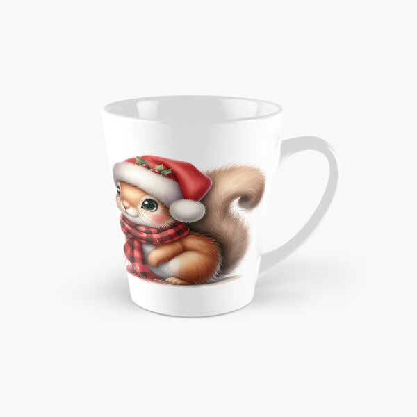 Item preview, A0551 Cozy Christmas Squirrel – Adorable Squirrel-Themed Collectible, Perfect Holiday Gift, Festive Decor, Premium Quality Design designed and sold by angieart68.