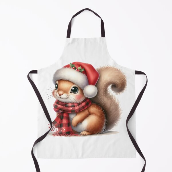 Item preview, A0551 Cozy Christmas Squirrel – Adorable Squirrel-Themed Collectible, Perfect Holiday Gift, Festive Decor, Premium Quality Design designed and sold by angieart68.