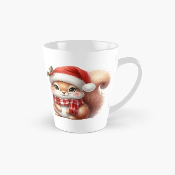Item preview, A0551 Cozy Christmas Squirrel – Adorable Squirrel-Themed Collectible, Perfect Holiday Gift, Festive Decor, Premium Quality Design designed and sold by angieart68.