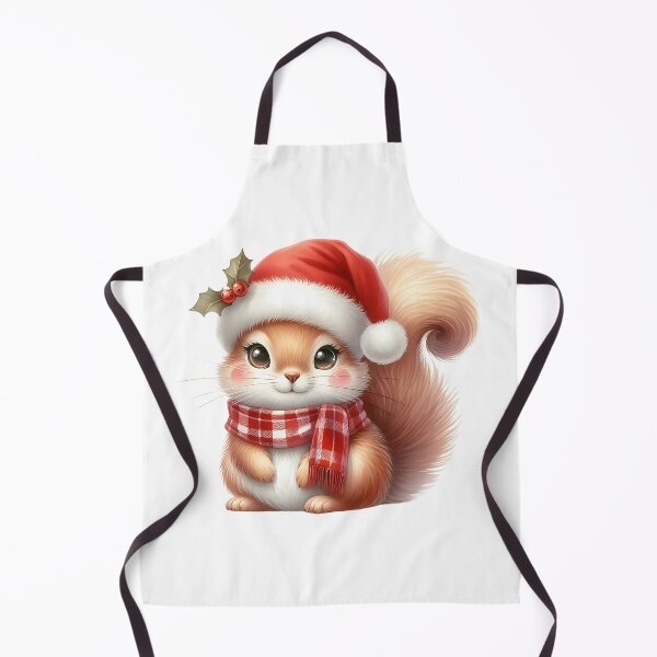 Item preview, A0551 Cozy Christmas Squirrel – Adorable Squirrel-Themed Collectible, Perfect Holiday Gift, Festive Decor, Premium Quality Design designed and sold by angieart68.
