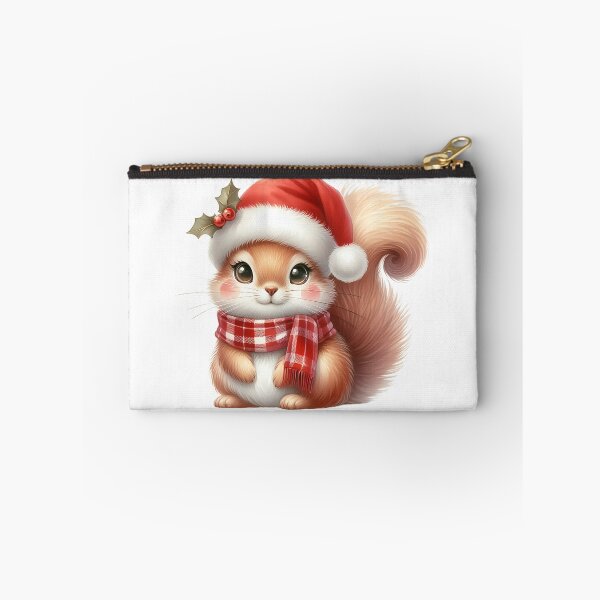 Item preview, A0551 Cozy Christmas Squirrel – Adorable Squirrel-Themed Collectible, Perfect Holiday Gift, Festive Decor, Premium Quality Design designed and sold by angieart68.