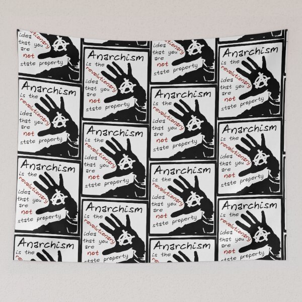 Item preview, Anarchism - Print designed and sold by Earth Nature Creations.