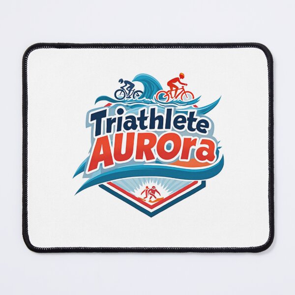 Item preview, Dynamic Triathlete Aurora - Swim, Bike, Run designed and sold by Triathlongram.