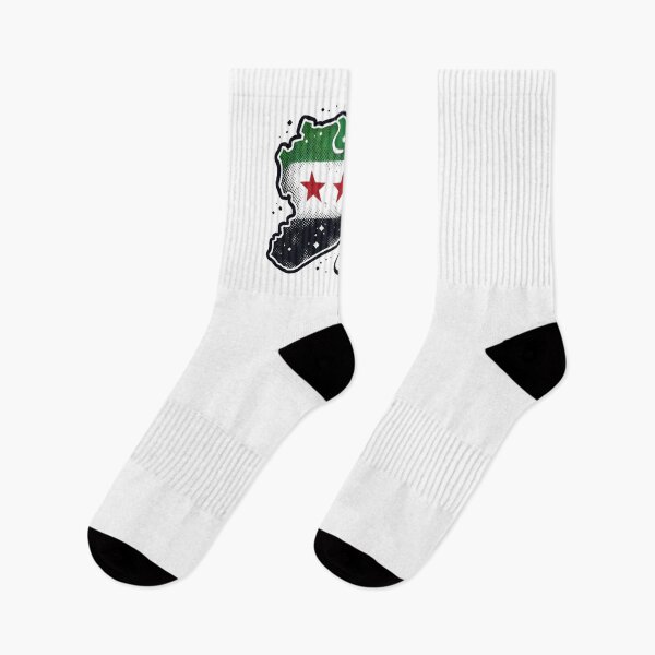 Item preview, “Syrian Revolution Outline - Flag Colors and Unity Design” designed and sold by EvelinZ.