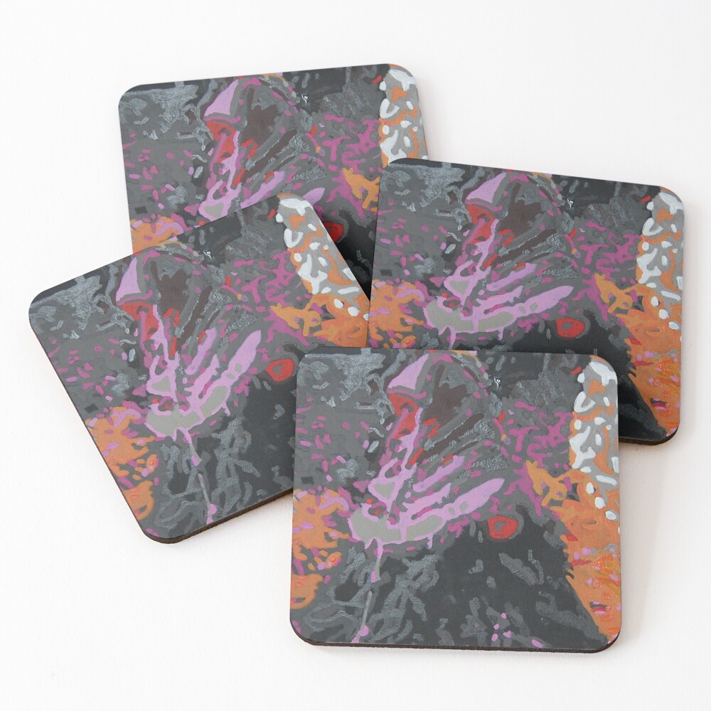 Item preview, Coasters (Set of 4) designed and sold by artistDanJ.