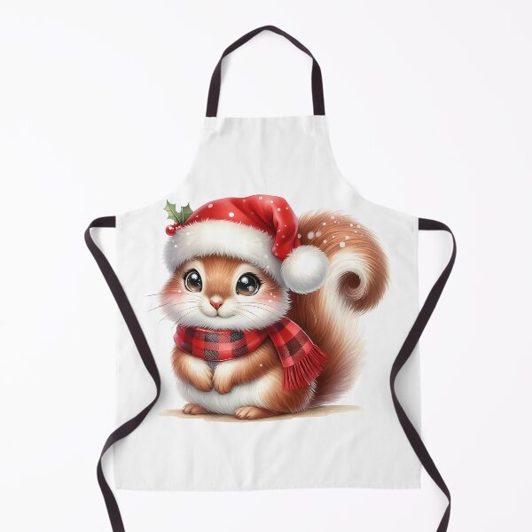 Item preview, A0551 Cozy Christmas Squirrel – Adorable Squirrel-Themed Collectible, Perfect Holiday Gift, Festive Decor, Premium Quality Design designed and sold by angieart68.