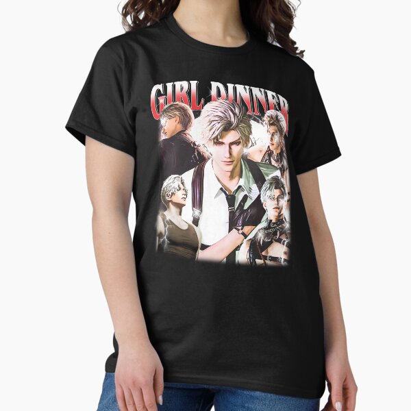 Vista previa del artículo con la obra «Cena de chicas vintage Sylus Love y Deepspace Bootleg estilo años 90», diseñado y vendido por Clovedigital.