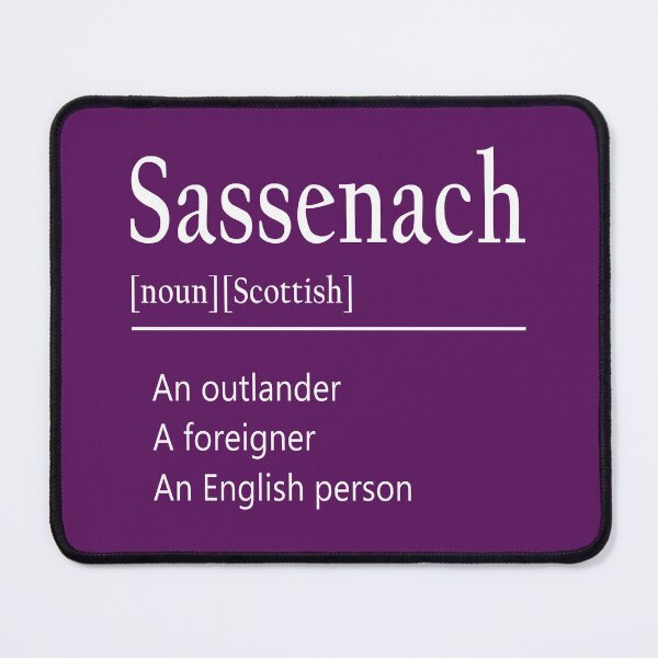 Item preview, Sassenach Scottish Word designed and sold by Jeallan Designs.