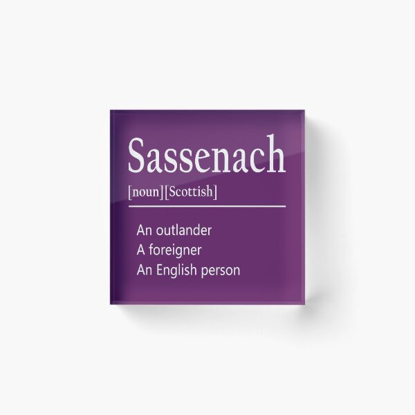 Item preview, Sassenach Scottish Word designed and sold by Jeallan Designs.