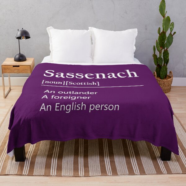 Artikelvorschau, Sassenach, schottisches Wort entworfen und verkauft von Jeallan Designs.
