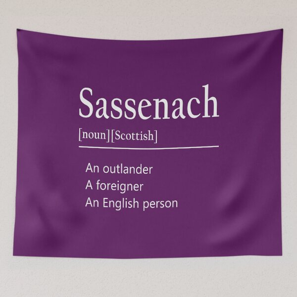 Item preview, Sassenach Scottish Word designed and sold by Jeallan Designs.