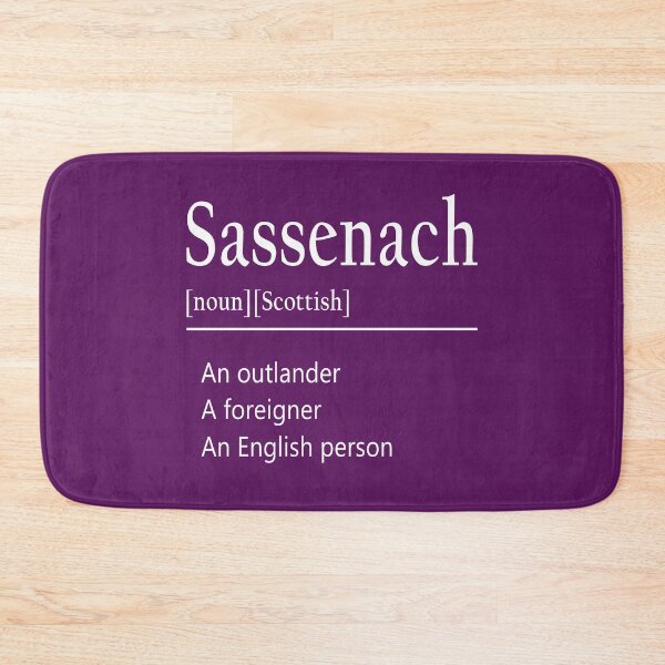 Item preview, Sassenach Scottish Word designed and sold by Jeallan Designs.