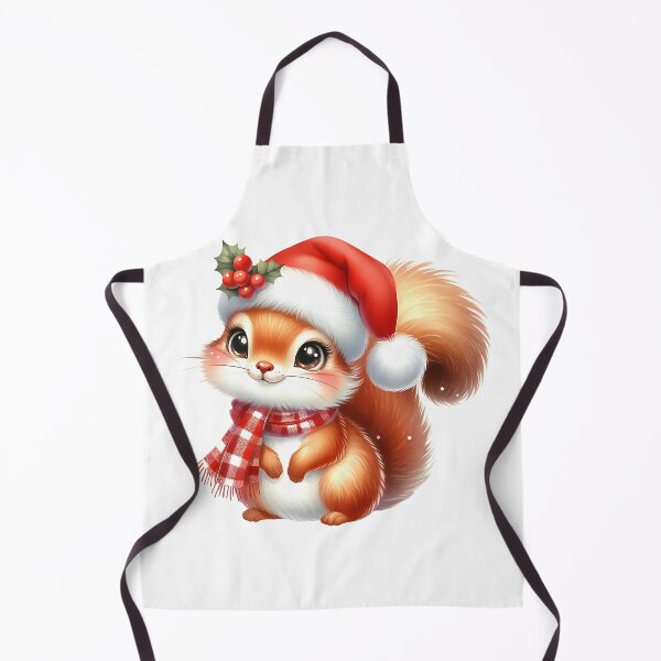 Item preview, A0551 Cozy Christmas Squirrel – Adorable Squirrel-Themed Collectible, Perfect Holiday Gift, Festive Decor, Premium Quality Design designed and sold by angieart68.