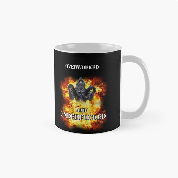 Item preview, overworked and underfucked edgy alpha sigma emo wolf designed and sold by InMyMentalEra.