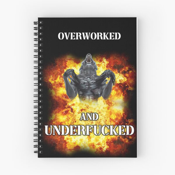 Item preview, overworked and underfucked edgy alpha sigma emo wolf designed and sold by InMyMentalEra.